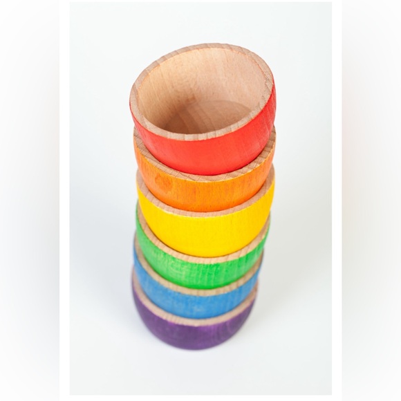 Grapat wooden eggs and bowls - Picture 2 of 7